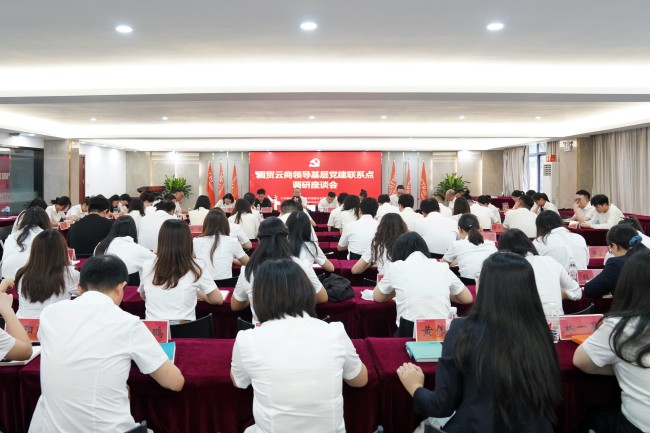 國貿(mào)云商黨委書記、董事長濮志江來基層黨建聯(lián)系點(diǎn)中非經(jīng)貿(mào)港調(diào)研